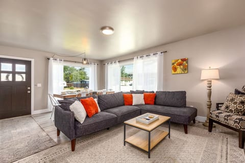 Main floor - Dining and Living room