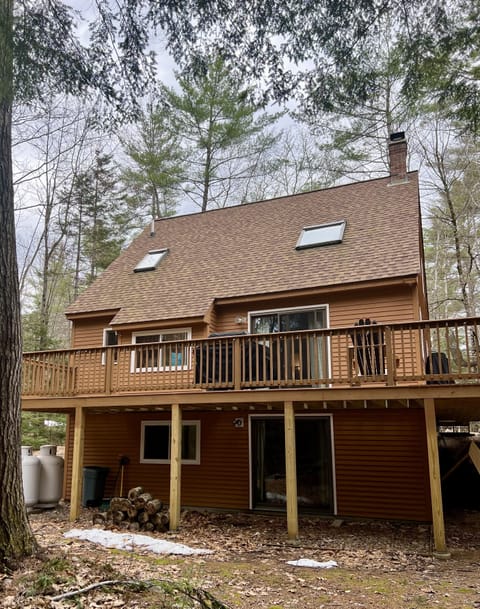 Rear view of house