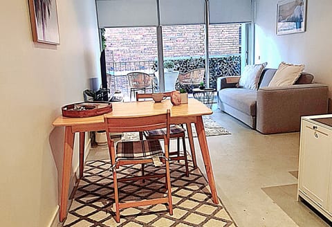Spacious living and dining area