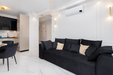 Decorative pillow on the sofa. 