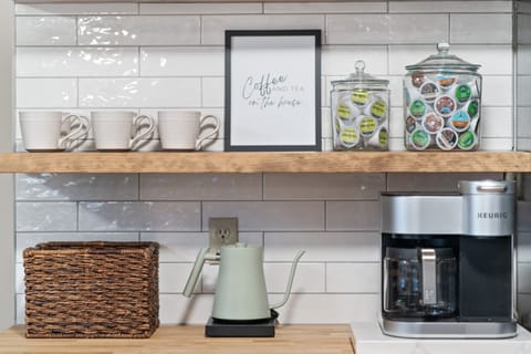 Coffee & tea on the house!