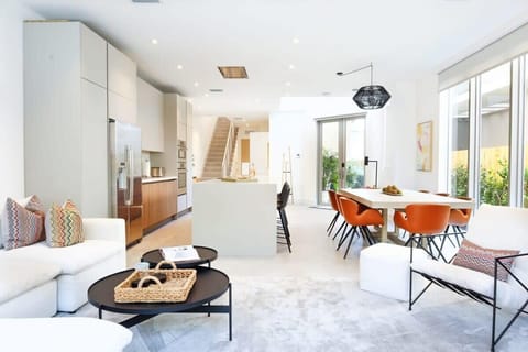 Comfort blending seamlessly with elegance in our living, dining, and kitchen space