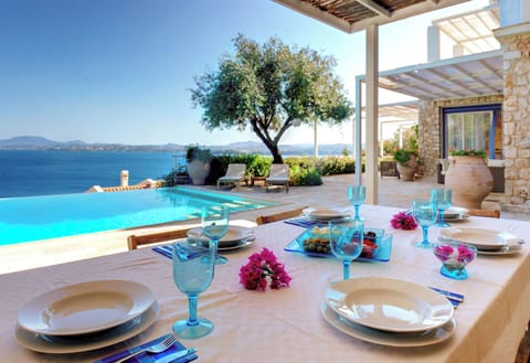 All offering a large terrace with a sitting and shaded outdoor dining area