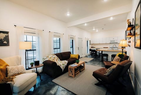 Comfortable open living room 