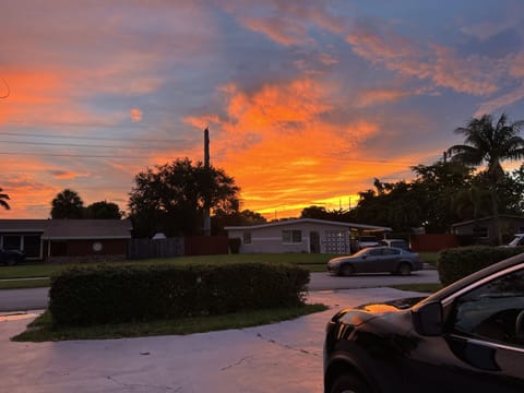 Sunset at Sweet Mango Home 