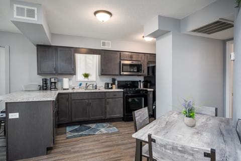 Main room kitchen/dining area 