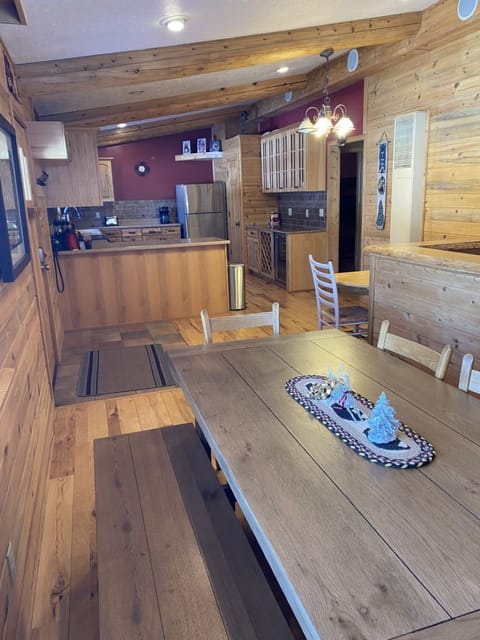 Gather and enjoy meals, games, laughs at the kitchen table