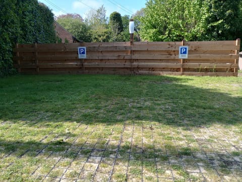 Private off-road parking and 7Kw EV charging point