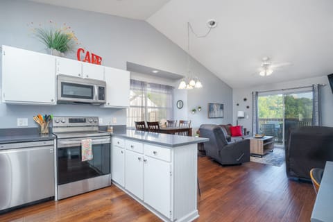 Feel right at home in your warm and welcoming kitchen, complete with all the amenities you need to cook and enjoy delicious meals during your stay