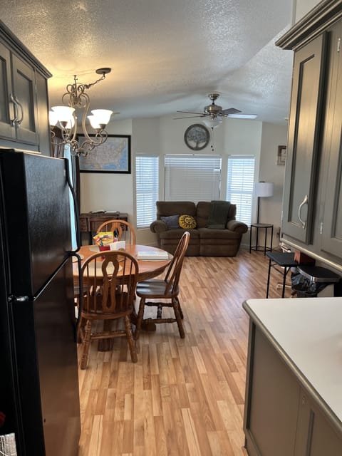 Your view from the foyer. 