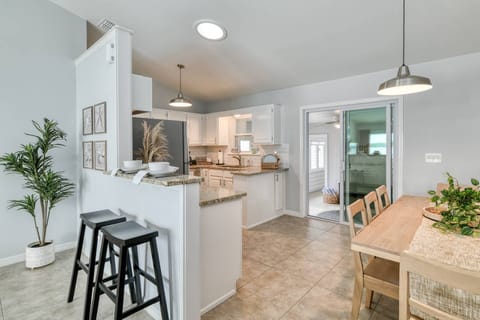 There is plenty of space to cook your favorite meals together.