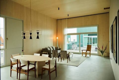 Dining and living area