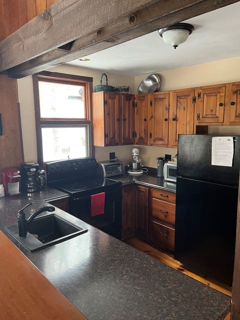 fully stocked kitchen for home cooked meal