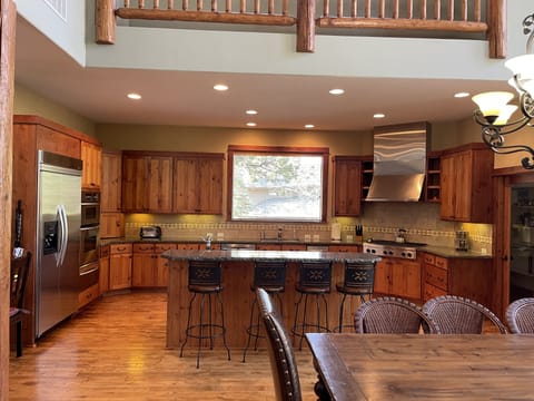 Spacious kitchen