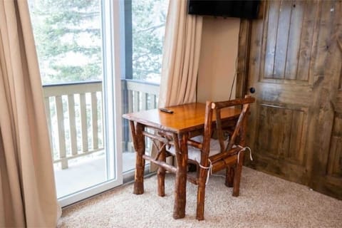 Rustic Desk with mountain view in Upstairs Master Bedroom