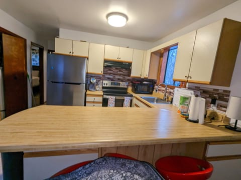 Kitchen will all needed appliances