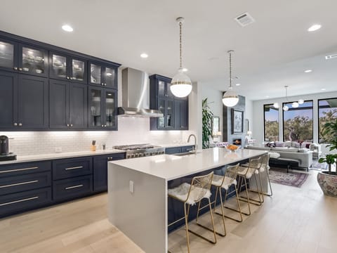 Kitchen Bar Seating View 2