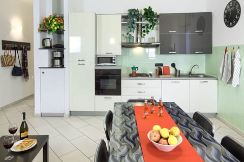 Kitchen, Living Room