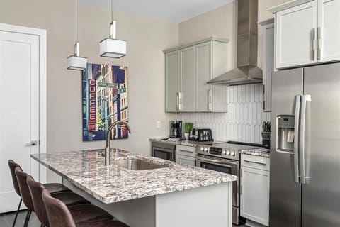 All cookware, dishes, utensils, and appliances provided for your ease.