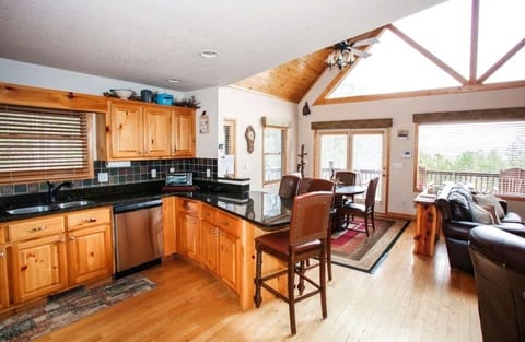 Even the kitchen has lovely views!