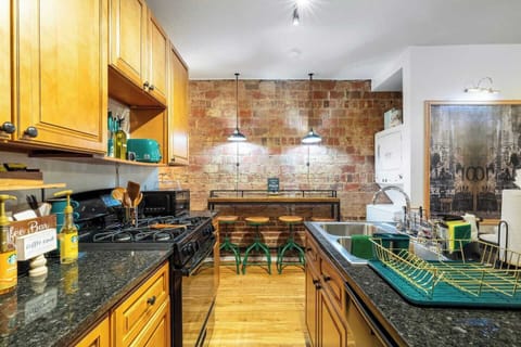 Show off your culinary skills in our well-designed kitchen that offers everything you need to prepare a fantastic meal for your family and friends.