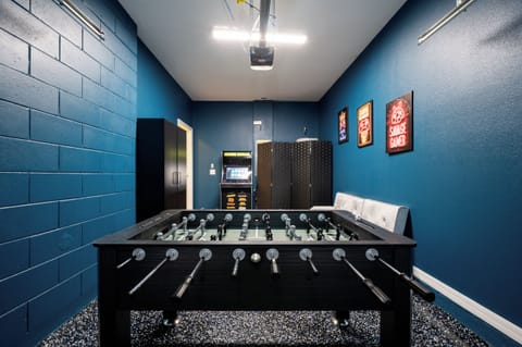 Air conditioned games room