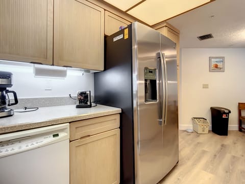 Fully equipped kitchen for all your cooking needs.