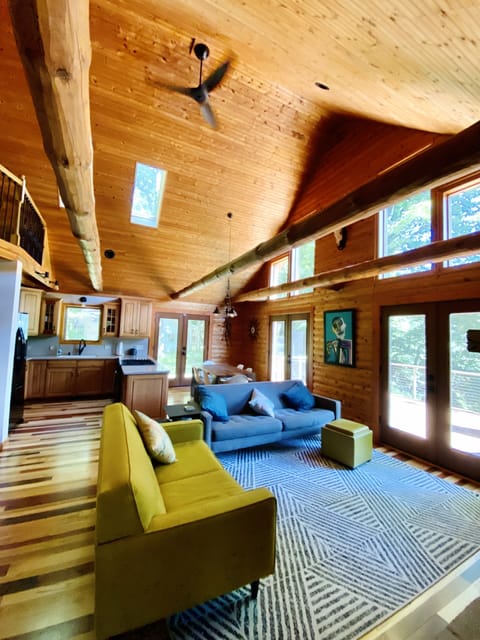 Open Concept Kitchen, Dining and Living Area