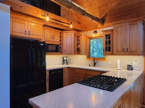 Chefs Kitchen. No coffee, tea, oil, or condiments are provided.