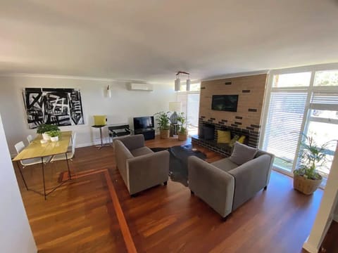 Open plan kitchen/living/dining