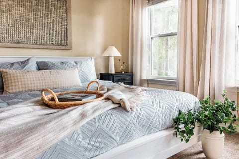 Master bedroom on the first floor