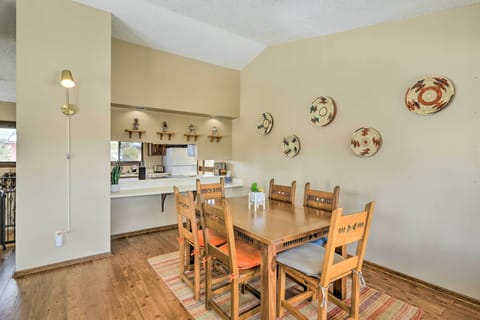 Dining Area | Electric Heat | Wall A/C Unit (Upstairs Only)