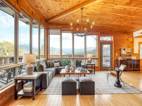 Incredible views from the living area.