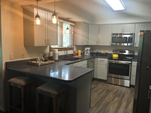 Indoors, Kitchen, Microwave, Oven, Sink