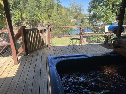 House, Porch, Deck, Nature, Outdoors