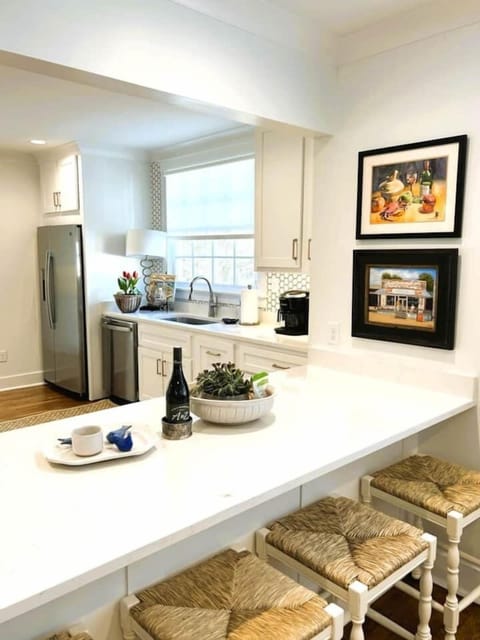 Another peek into our open kitchen 