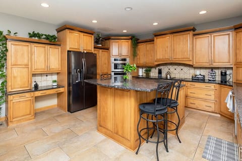 Kitchen and Island