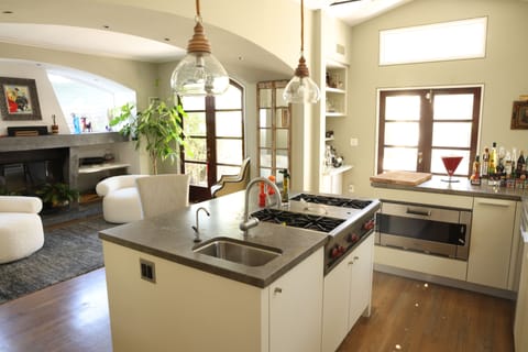 Kitchen and Family Room