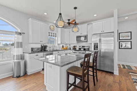 The Chef in your family will love the Gourmet Kitchen.