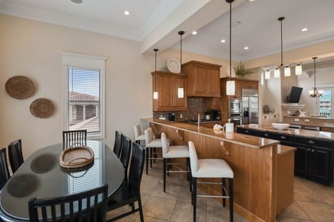 Large third floor kitchen and dining room