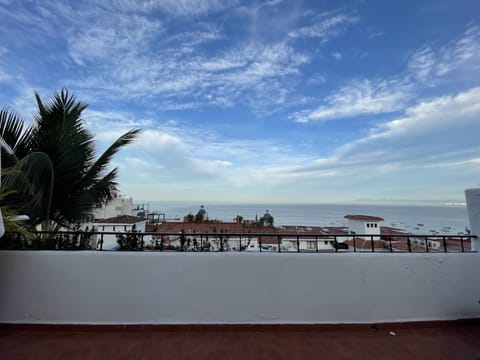 Ocean view from balcony