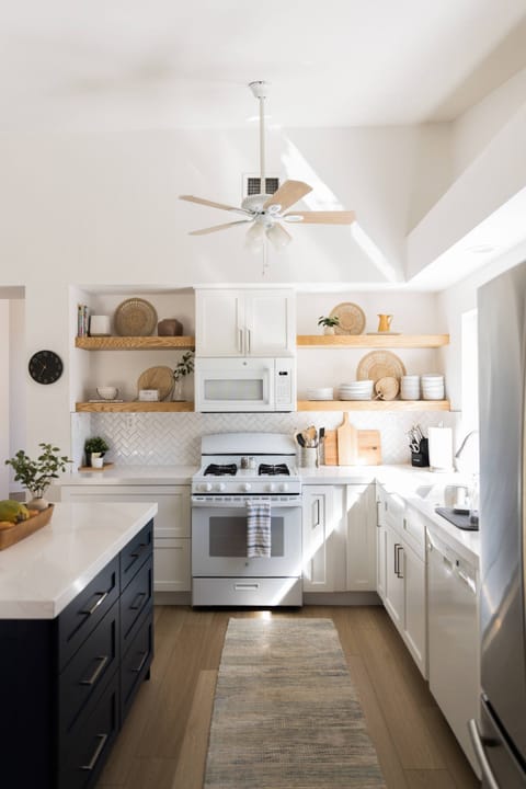 Bright, clean and spacious kitchen