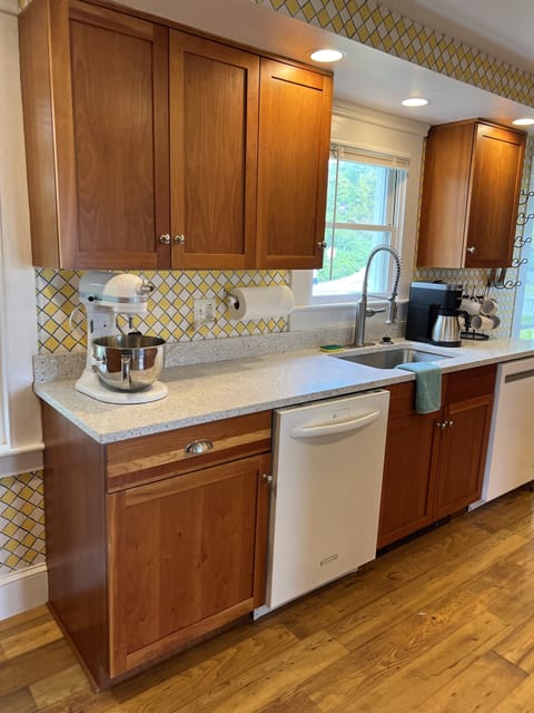 Fully appointed kitchen for those in house meals.