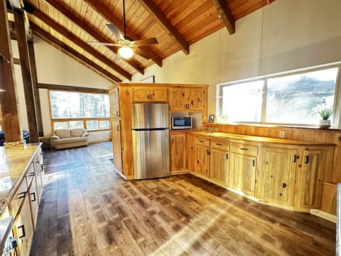 Huge gourmet kitchen, ready to host all of your families needs.