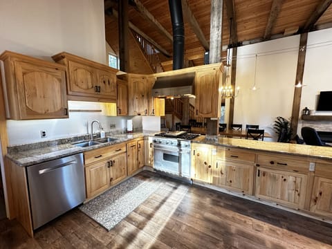 Huge gourmet kitchen, ready to host all of your families needs.