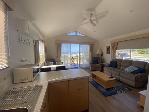Kitchen and living space