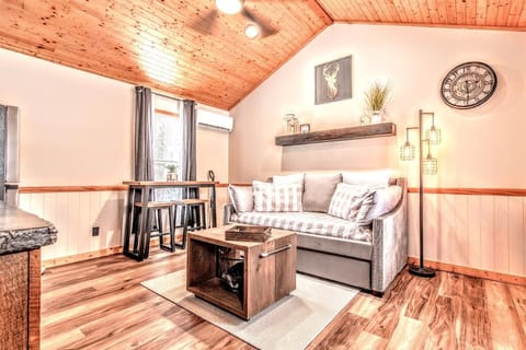 Cabins feature, brand new mini-split heat/ac units, and daybed w/trundle