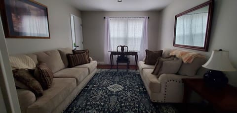 Living Room/Office w/privacy doors
