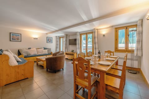 Living and dining room