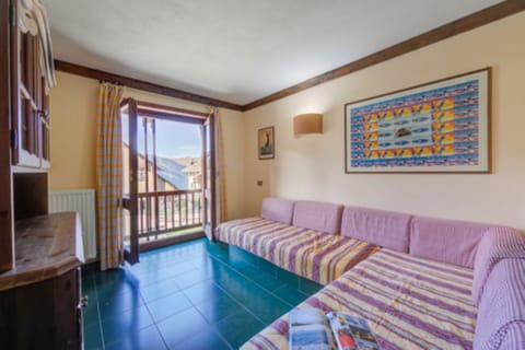 Livingroom and balcony view